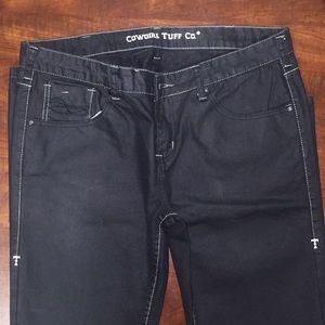 COWGIRL TUFF BLACK DENIM JEANS